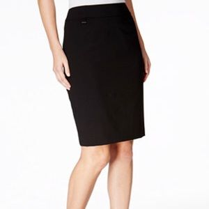 Calvin Klein size 14 black pencil skirt